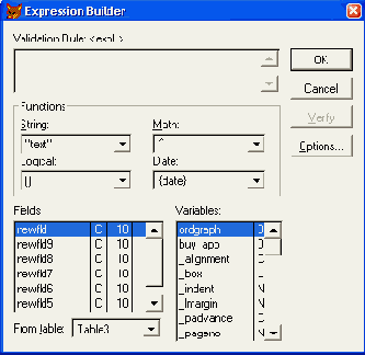 Базы данных Visual Foxpro 7