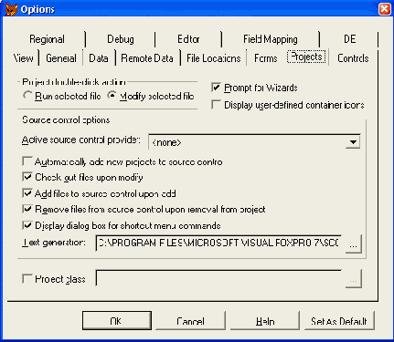   Visual Foxpro 7