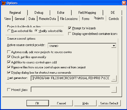   Visual Foxpro 7