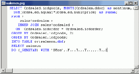   Visual Foxpro