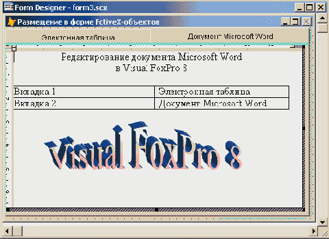 Базы данных Visual Foxpro