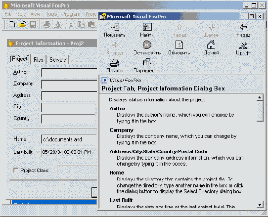   Visual Foxpro