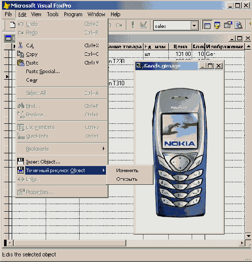 Базы данных Visual Foxpro