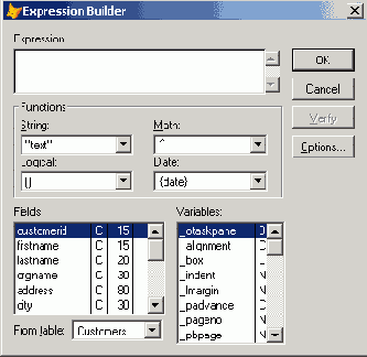 Базы данных Visual Foxpro