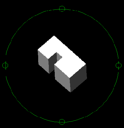 Диалоговое окно команды Extrude будет 