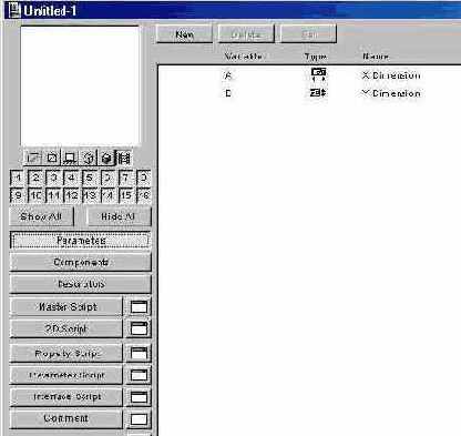 Parameters